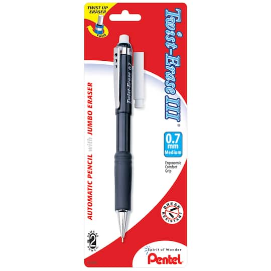 Pentel&#xAE; Twist-Erase III&#xAE; Mechanical Pencil, 0.7mm